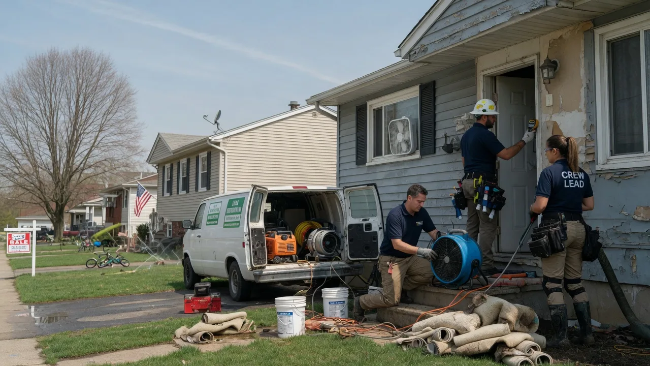 Flood Cleanup in Marion, LA near me