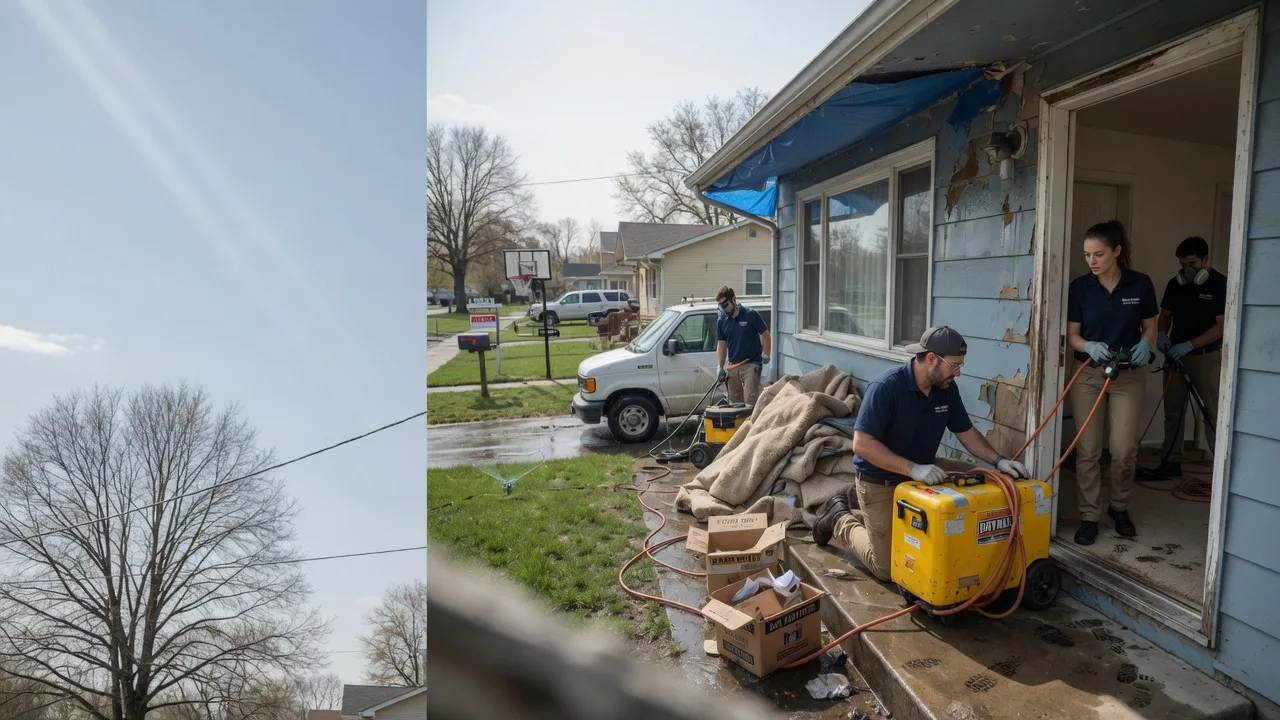 Basement Flood Cleanup in Marion, LA near me